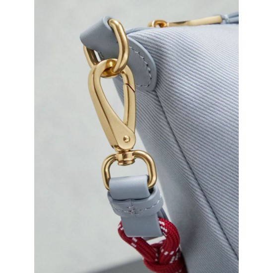 Replica di lusso Borse Firmate a tracolla Miu Miu gabardine 5NE841 blu Imitazioni Cloni Borse Firmate Replica a tracolla Miu Miu gabardine 5NE841 blu firmate