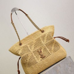 Cloni Borse shopping Jamie YSL Saint Laurent Rafia firmate