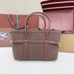 Cloni Borsa shopper Loro Piana Ghiera Marrone firmate