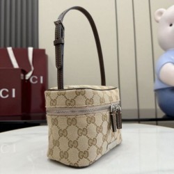 Replica di lusso Mini borsa Gucci Tag A00231 Marrone Imitazioni Cloni Mini borsa Gucci Tag A00231 Marrone firmate