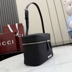 Replica di lusso Mini borsa Gucci Tag A00231 Nero Imitazioni Cloni Mini borsa Gucci Tag A00231 Nero firmate