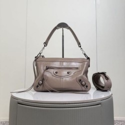 Cloni Borsa a tracolla Balenciaga Le City Moto piccola/media firmate