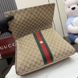 Borse Replica a mano grande Gucci Paparazzo 875019 Marrone