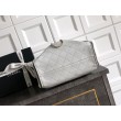 Borse Firmate Replica a secchiello/a spalla Chanel 25 piccola AS5631 pelle trapuntata caviar bianco