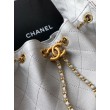 Borse Firmate Replica a secchiello/a spalla Chanel 25 piccola AS5631 pelle trapuntata caviar bianco