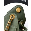 Borse Replica a secchiello/a spalla Chanel 25 piccola AS5631 pelle trapuntata caviar Verde