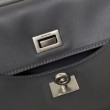 Borsa a tracolla Balenciaga Rodeo media grigia