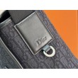 Replica Perfetta a tracolla da uomo Dior Jett con patta