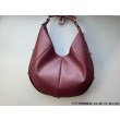 Borsa a tracolla grande YSL Saint Laurent Mombasa Borgogna