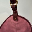 Borsa a tracolla grande YSL Saint Laurent Mombasa Borgogna
