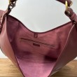 Borsa a tracolla grande YSL Saint Laurent Mombasa Borgogna