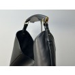 Borse Firmate Replica a tracolla grande YSL Saint Laurent Mombasa nera