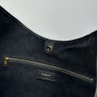 Borse Firmate Replica a tracolla grande YSL Saint Laurent Mombasa nera