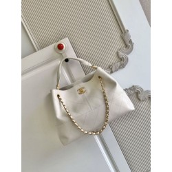 Borse Replica a tracolla/shopping Chanel Coco piccola AS5634 Bianco