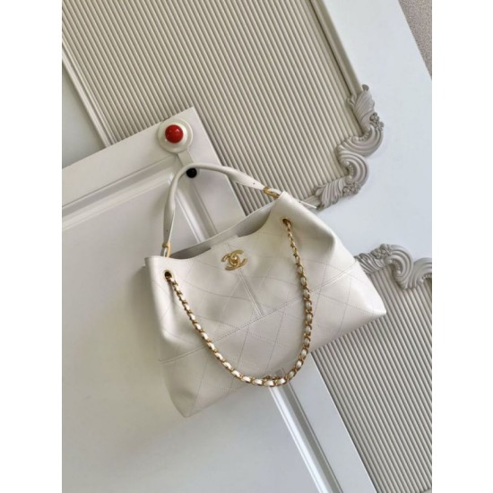 Borse Replica a tracolla/shopping Chanel Coco piccola AS5634 Bianco