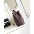 Borse Replica Alta Qualità a tracolla/shopping Chanel Coco piccola AS5634 Borgogna