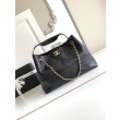 Replica Perfetta a tracolla/shopping Chanel Coco piccola AS5634 Nero