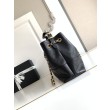 Replica Perfetta a tracolla/shopping Chanel Coco piccola AS5634 Nero