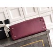 Borse Firmate Replica shopper Chanel Cerf Executive in pelle di vitello 32cm Borgogna