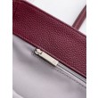 Borse Firmate Replica shopper Chanel Cerf Executive in pelle di vitello 32cm Borgogna
