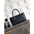 Bora Pari all'originale replica shopper Chanel Cerf Executive in pelle di vitello nera 32cm