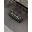 Bora Pari all'originale replica shopper Chanel Cerf Executive in pelle di vitello nera 32cm