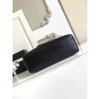 Borsa shopping Chanel 25A piccola stile Hobo AS5634 scamosciata/agnello Nero