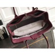 Qualità superiore replica tote Chanel Executive Cerf Borgogna