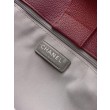 Qualità superiore replica tote Chanel Executive Cerf Borgogna