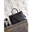 Borsa tote Chanel Executive Cerf nera