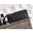 Borsa tote Chanel Executive Cerf nera