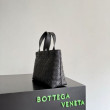 Borse Imitazioni tote unsex piccola con cerniera intrecciata Bottega Veneta Nero Borse Imitazioni tote unsex piccola con cerniera intrecciata Bottega Veneta Nero