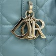Borsa tote verticale Dior Toujours piccola Blu