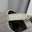 Qualità superiore replica tote verticale Dior Toujours piccola Grigia