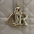 Qualità superiore replica tote verticale Dior Toujours piccola Grigia