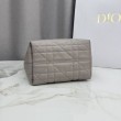 Qualità superiore replica tote verticale Dior Toujours piccola Grigia