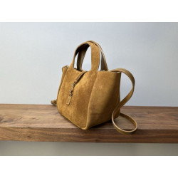 Borse Replica Alta Qualità tote YSL Saint Laurent Le 5 À 7 Baby Bea scamosciata
