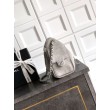 Borse Chanel 25 Mini Hobo AS5631 pelle di vitello scamosciata Grigio