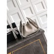 Borse Chanel 25 Mini Hobo AS5631 pelle di vitello scamosciata Grigio