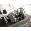 Borse Chanel 25 Mini Hobo AS5631 pelle di vitello scamosciata Grigio