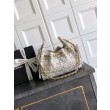 Borse Chanel 25 piccola Hobo tweed multicolore AS5631 bianca