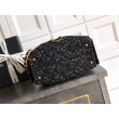 Borse Chanel 25 piccola Hobo tweed multicolore AS5631 Nero