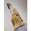 Borse shopping Jamie YSL Saint Laurent Rafia Naturale