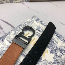 Cloni Cintura Dior Montaigne Reversibile da 35mm vitello ultra opaca firmate