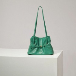 Cloni Borse Firmate Replica Prada Dada piccola Nappa 1BG586 Verde firmate