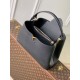 Replica di lusso Borsa Louis Vuitton Capucines MM M26259 Nera Imitazioni Cloni Borsa Louis Vuitton Capucines MM M26259 Nera firmate