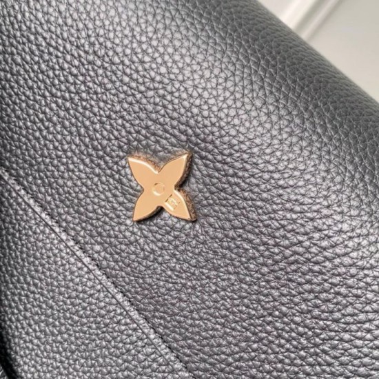 Replica di lusso Borsa Louis Vuitton Capucines MM M26259 Nera Imitazioni Cloni Borsa Louis Vuitton Capucines MM M26259 Nera firmate