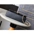 Borsa a mano Chanel classica Flap A1112 nera 20/25cm