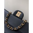Borsa a mano Chanel classica Flap A1112 nera 20/25cm