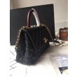 Imitazioni borse griffate a mano Chanel Coco nera 23/28cm 01